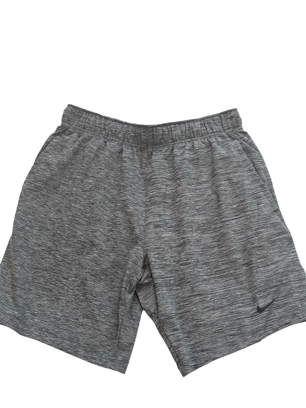 Nike Shorts Mens L Heathered Gray Workout Gym Running Move To Zero Dri Fit 7"